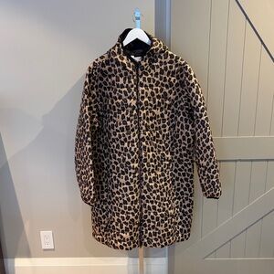 Joe Fresh Jillian Harris Women's Black and Brown Teddy Jacket